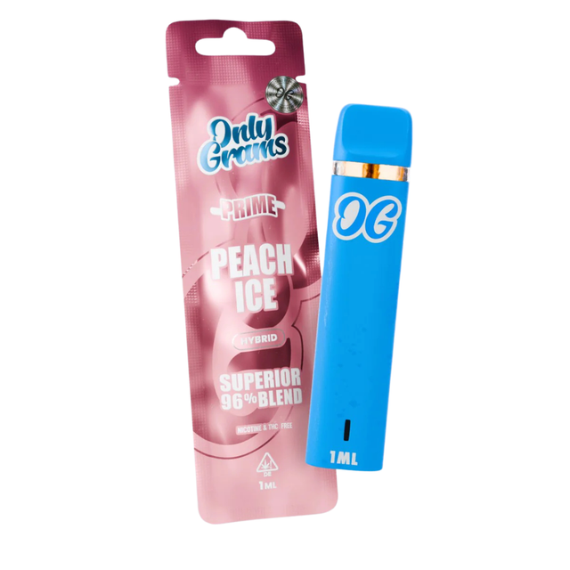 OnlyGrams - Peach Ice - Superior Blend - Disposable Vape