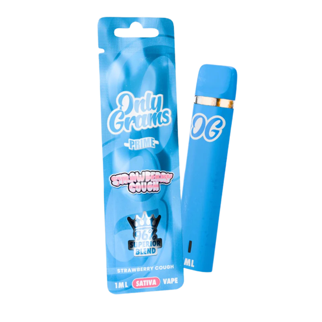 OnlyGrams - Strawberry Cough - Superior Blend - Disposable Vape