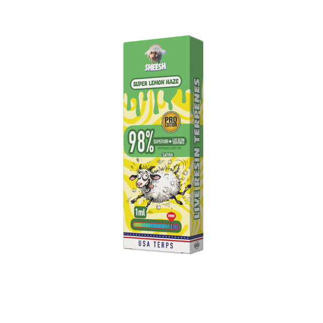 SHEESH Superior Pro Edition - Super Lemon Haze - 1ml Disposable Vape