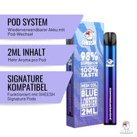 SHEESH - Superior Pod Kit SET - Blue Lobster - 2 ml