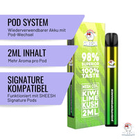 SHEESH - Superior Pod Kit SET - Kiwi Lime Kush - 2 ml