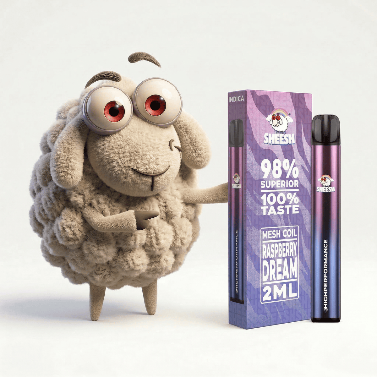 SHEESH - Superior Pod Kit SET - Raspberry Dream - 2 ml