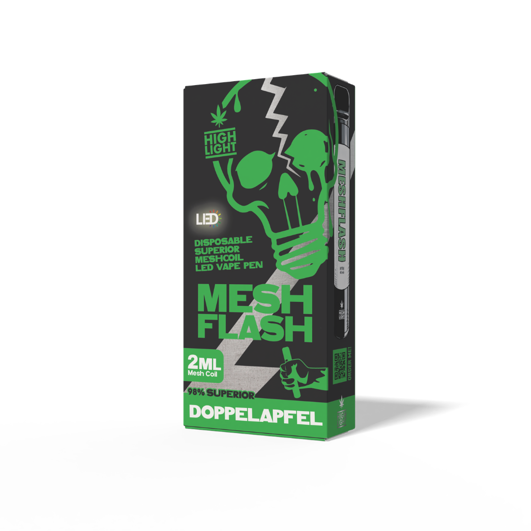 Mesh Flash - Double Apple - Superior Blend - Disposable Vape