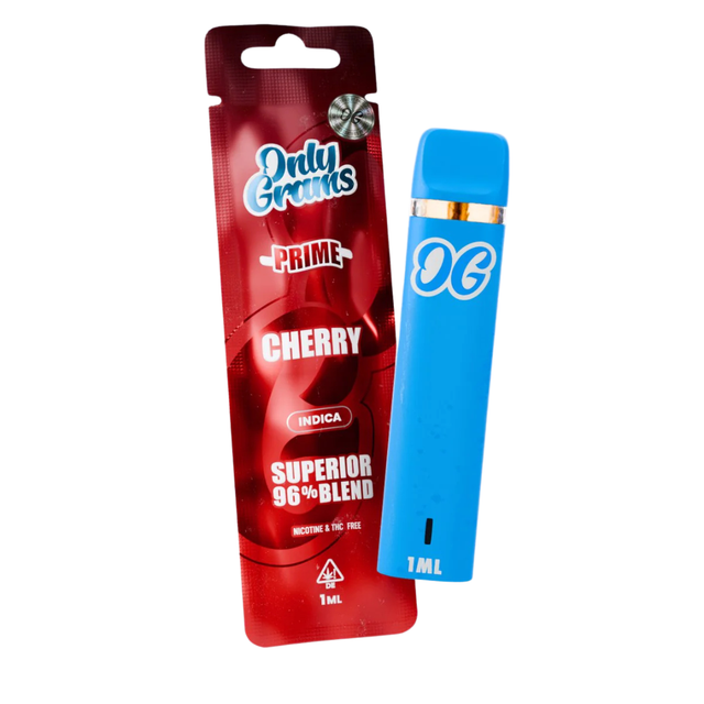 OnlyGrams - Cherry - Superior Blend - Disposable Vape