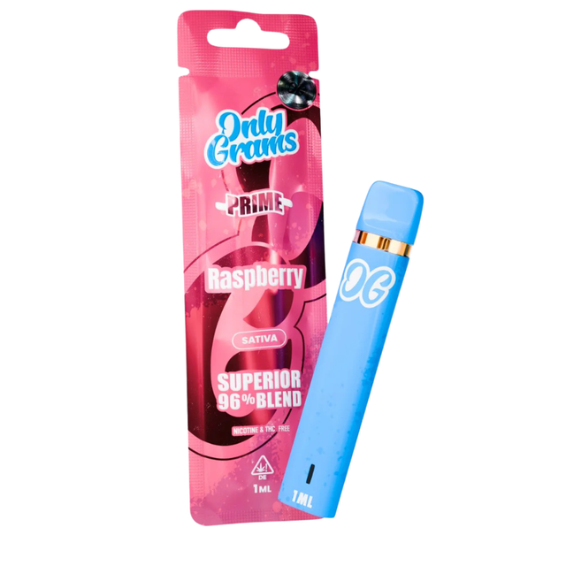 OnlyGrams - Raspberry - Superior Blend - Disposable Vape
