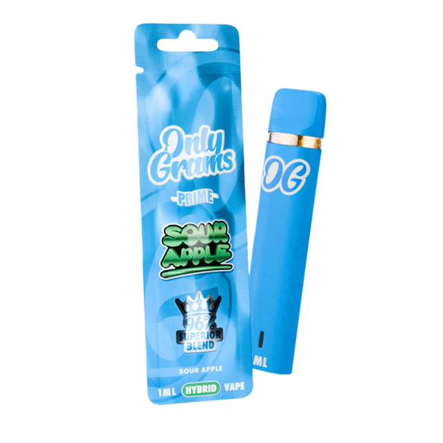 OnlyGrams - Sour Apple - Superior Blend - Disposable Vape