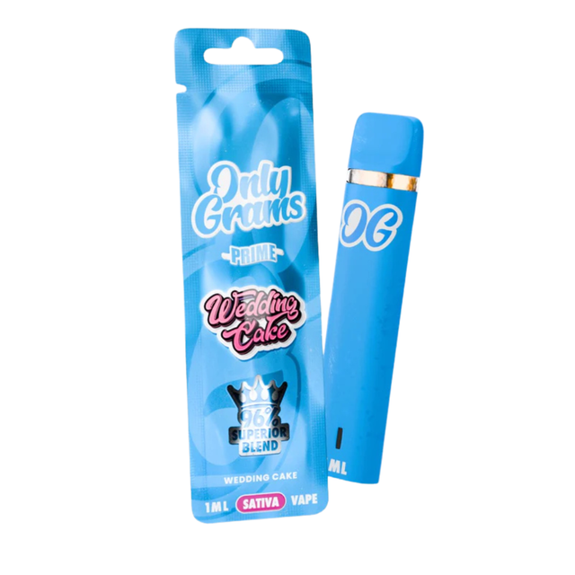 OnlyGrams - Wedding Cake - Superior Blend - Disposable Vape
