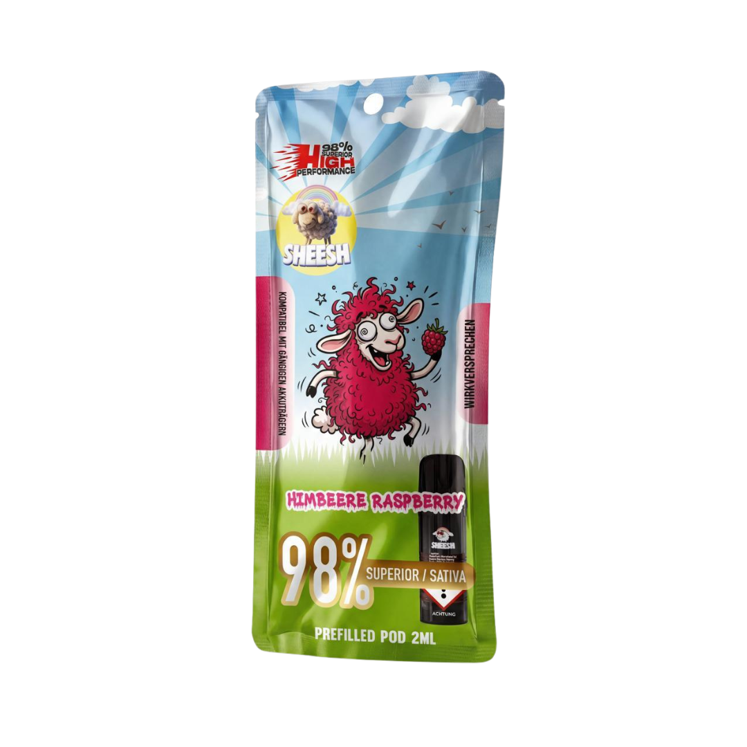 SHEESH Signature Pod - Raspberry - 2ml Pod